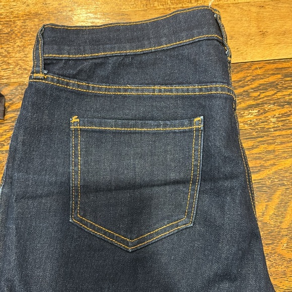 5” Rolled Cuff Darkwash shorts - Picture 5 of 5